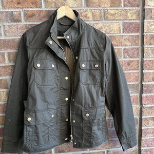 J. Crew Waxed Canvas Field Jacket - Olive